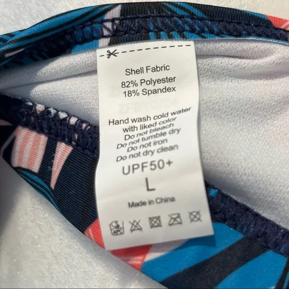 MyCharmo Swim Top Sz Lg - Picture 9 of 9